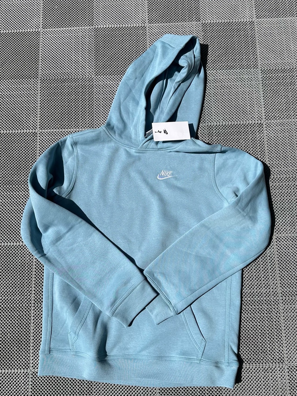Nike Kids Light Blue Pullover Hoodie